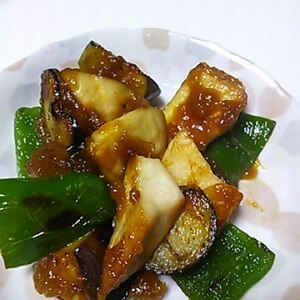 夏野菜と豚肉の中華炒め